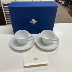 H2505-756 リチャードジノリ ティーカップ＆ソーサー2客...