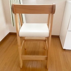 キッズチェア 子ども椅子 ハイチェア 木製の画像