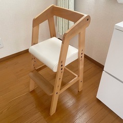 キッズチェア 子ども椅子 ハイチェア 木製の画像