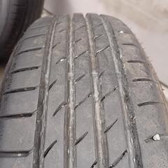 155/65R14インチ　アルミ　タイヤ4本セット　No.214の画像