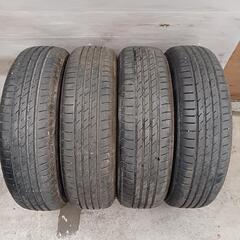 155/65R14インチ　アルミ　タイヤ4本セット　No.214の画像