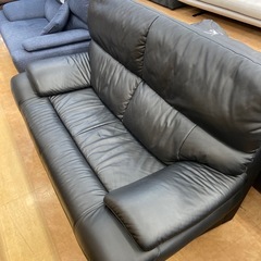2人掛けソファー　sheer レザー　ブラック　税込22000円...