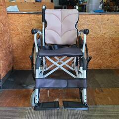 【愛品館 市原店】✔店頭取引限定✔幸和製作所 テイコブ WHS09-BE 自走式車いすの画像