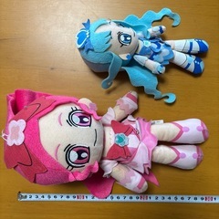 ハートキャッチプリキュア　マスコット　ぬいぐるみ　四つでの画像