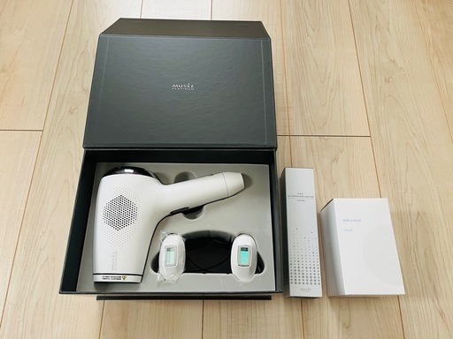 ミュゼ エピフォト スキンケアプロ 美容脱毛器  レザンプレミアムローション ミュゼ 脱毛器・S.S.C.エピフォトスキンケアプロローション×2 ミュゼ