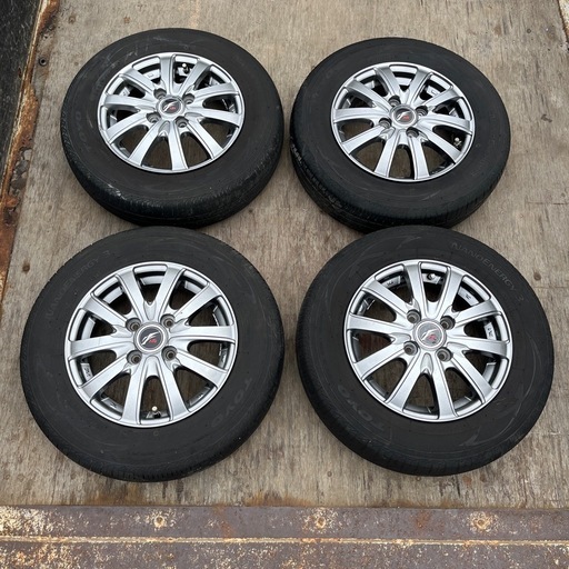 145/80R13 軽自動車 タイヤホイールセット