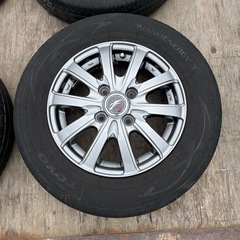 145/80R13 軽自動車 タイヤホイールセットの画像