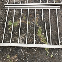 アルミのフェンスセット　（小）の画像