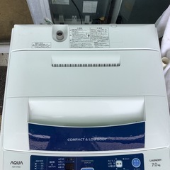 【セール】アクア　7キロ洗濯機　AQW−H70 リサイクルショッ...