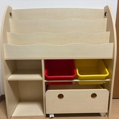 ピエニ　pieni　おもちゃ　収納　絵本棚