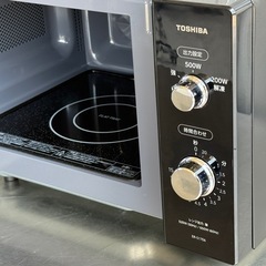 A504◇東芝 電子レンジ◇650W◇2022年製◇庫内フラット◇17L◇ER-S17E6の画像