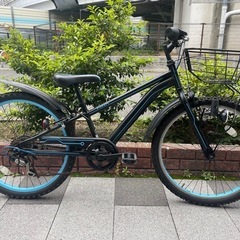 🔵中古車🔵 ジュニアマウンテン　24インチ　SHIMANO/外装...