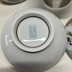 ☆値下げ☆H2505-758 乃りたけ 急須＆湯呑み5客セット ※バラ売り不可 未使用品の画像