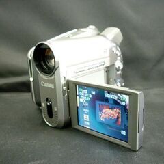 ☆Canon DVD VIDEO CAMERA DC20 カメラ一体型デジタルビデオ DVD方式 キヤノン DVD-R/RW キャノン ビデオカメラ 2005年製 リチウムイオン電池 札幌 北20条店の画像