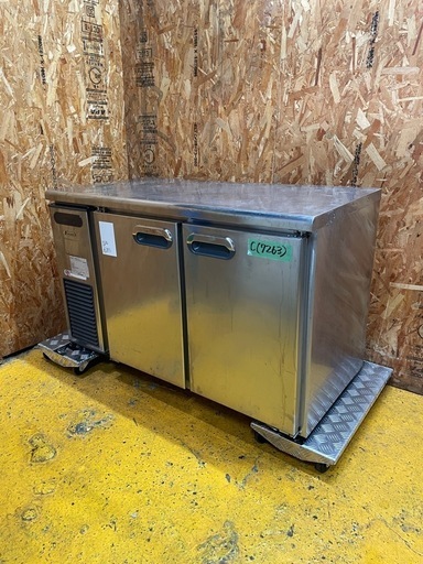 C(7265) フクシマ 業務用 冷凍庫 RXC-42FE7 244L 80㎏ W1200D600H800 100V 50/60Hz 台下冷凍庫 直接お引き取り歓迎 大阪 厨房機器 店舗用