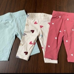 H&M ラップボディスーツ5枚セットとレギンス3本セットの画像