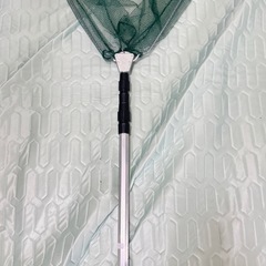 新品未使用品　釣り具　釣り用品　伸縮式タモ　アルミ　三段式　昆虫採集　海釣り　渓流釣り　竿掛け　の画像