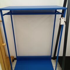 ★ジモティ割あり★  ラック ブルー H120×D42×W80 ...