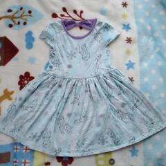 エルサワンピース　猫ワンピースの画像