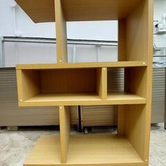 ニトリ N クリック 木目調 棚の画像