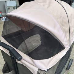 GO HOUT Multi pet stroller ペットカート 大型 犬用カート 猫用カート 多頭 飼育 韓国ブランド 折り畳みの画像
