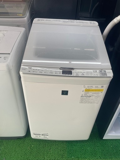 2021年製 洗濯機 乾燥機能付 SHARP ES-PX8E-W 2021年製 洗濯機 乾燥機能付 SHARP ES-PX8E-W 2021年製 洗濯