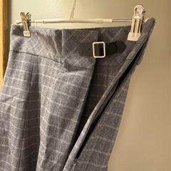 URBAN RESEARCH チェック柄フレアスカート 38の画像