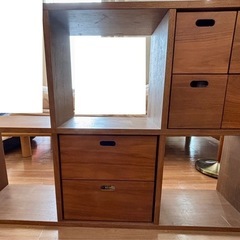 売約済み<無印良品>木製シェルフ・収納棚<現在販売ナシ>
