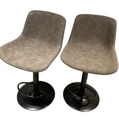 美品 カウンターチェア 2脚セット