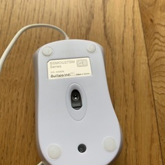Buffalo BSMOU275M ホワイト有線マウスの画像