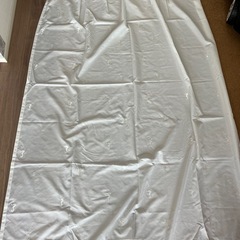 　レースカーテン　タツノオトシゴ 刺繍　遮熱　UVカット　100×190の画像