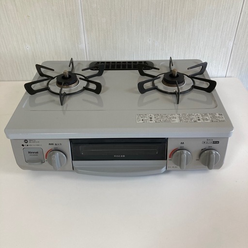 ★ジモティ割あり★ Rinnai　ガステーブル　LPガス用　23年製　クリーニング済　YJ5087 ☆ジモティ割あり☆ Rinnai ガステーブル LPガス用 23年製