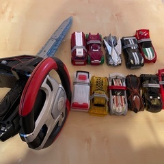仮面ライダー　ドライブ　ソード、車セット