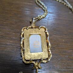 フランス製　リモージュ CADEAUX アンティーク ネックレスの画像