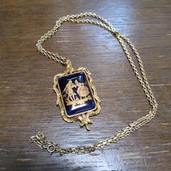 フランス製　リモージュ CADEAUX アンティーク ネッ…