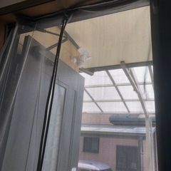 玄関網戸？　のれんタイプ