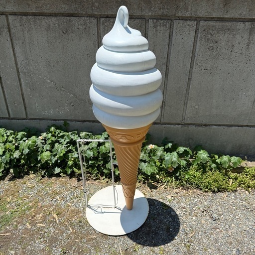 ソフトクリーム　電光掲示板　看板