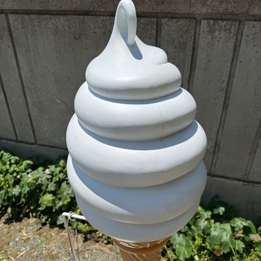 ソフトクリーム　電光掲示板　看板