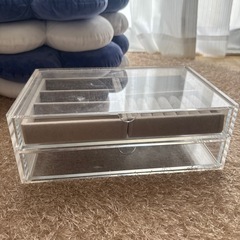 無印良品 クリアケース2段