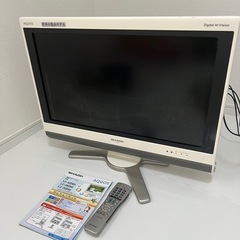SHARP AQUOS テレビ　 26v　
