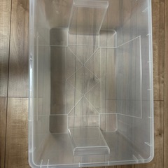 ※9月中限定　【２個セット】IKEA透明収納ケースの画像