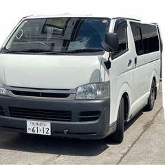 ハイエース　ディーゼル　2010年式　車検付き！