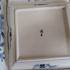 橋吉　角皿　4枚セット中古の画像