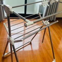使用済　折り畳み式室内物干し