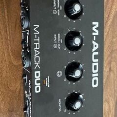 M-AUDIO M-TRACK DUO オーディオインターフェース audio interface (箱込み）の画像