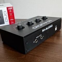 M-AUDIO M-TRACK DUO オーディオインターフェース audio interface (箱込み）の画像