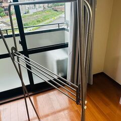 使用済　室内用折り畳み物干しの画像