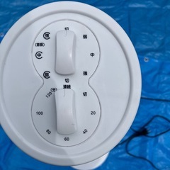 エスケイジャパン タワーファン SKJ-KT33TF 扇風機 ホワイト サーキュレーターの画像