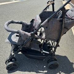 2人用ベビーカー縦型