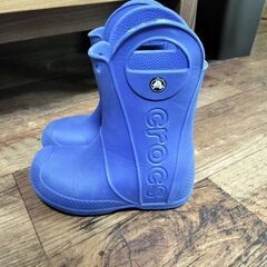 【USED】crocs クロックス 幼児 長靴　海外サイズC11...